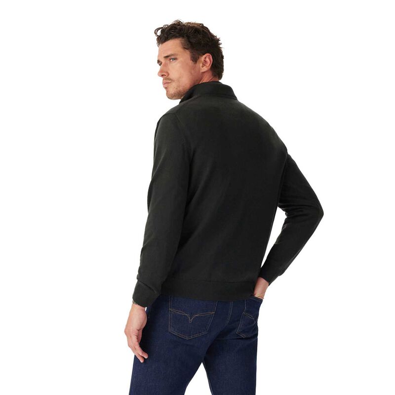 R.M. Williams Ernest Merino 1/4 Zip Knit image number 1